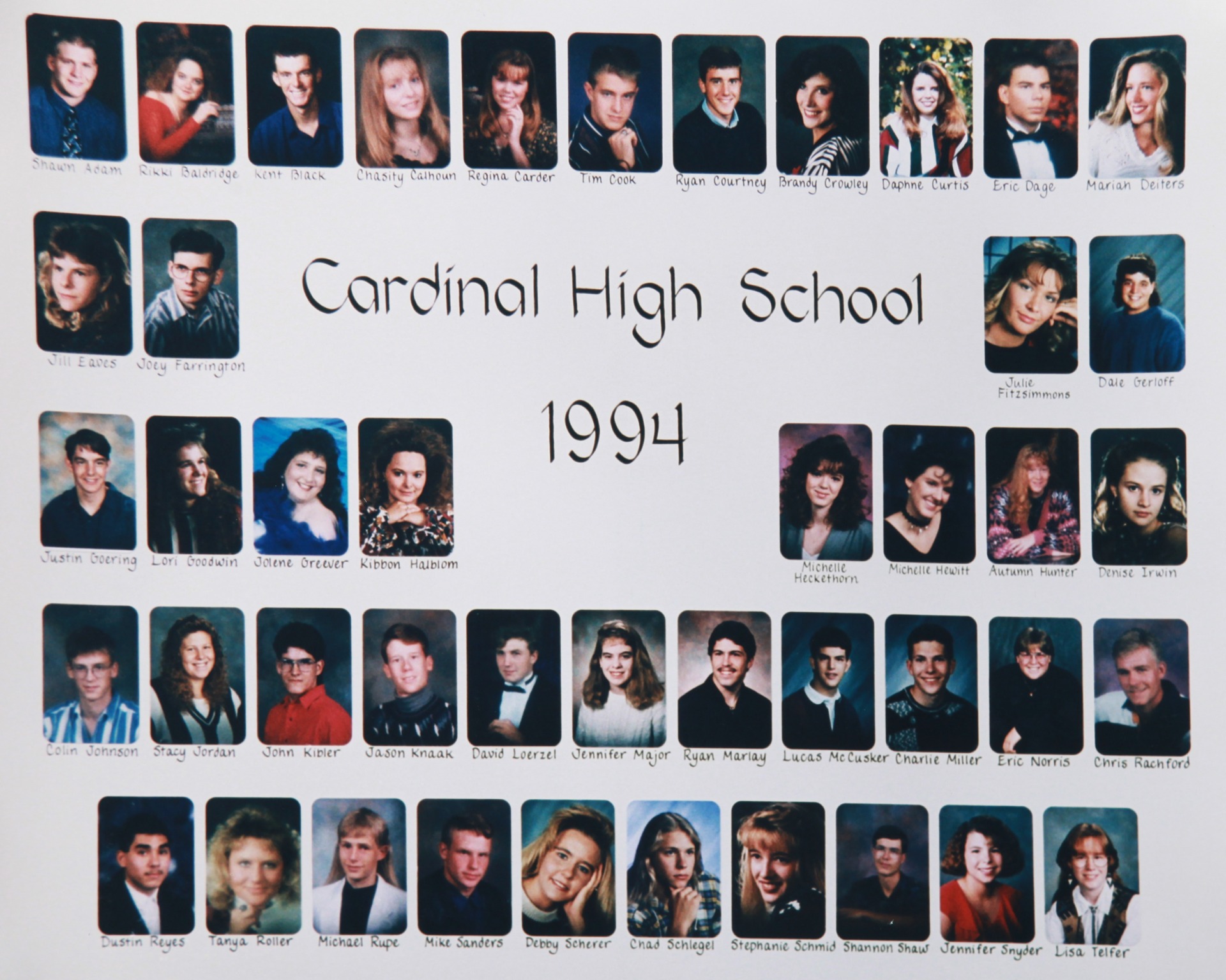 Photo of Cardinal Schools Class of 1994