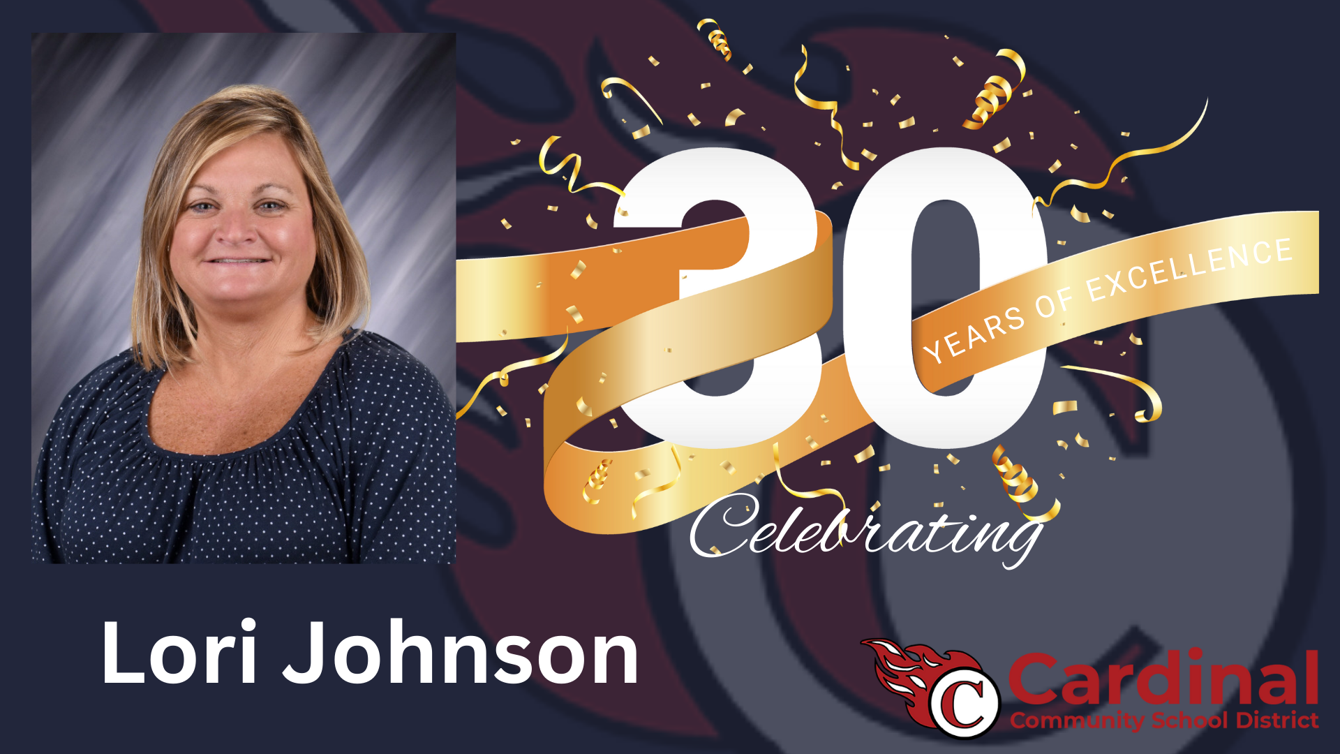 30 Years of Excellence - Lori Johnson